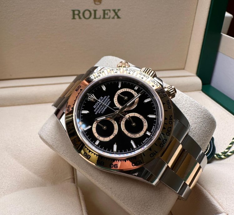 Rolex Daytona 40mm Black Dial Ungetragen Neu 12 24 Original Pap Box