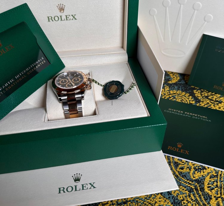 Rolex Daytona 40mm Black Dial Ungetragen Neu 12 24 Original Pap Box