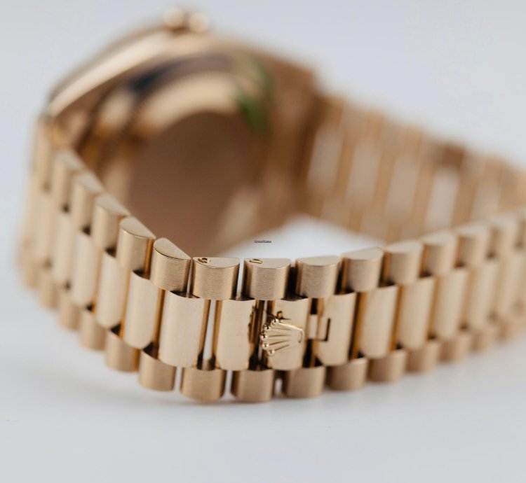 Rolex Day-date 40 2023 Day Date 40 Rbr Rose Gold Olive 228345rbr