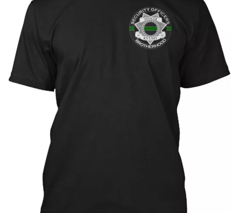 Security Officers Brotherhood K9 T-shirt Made In The Usa Size S To 5xl