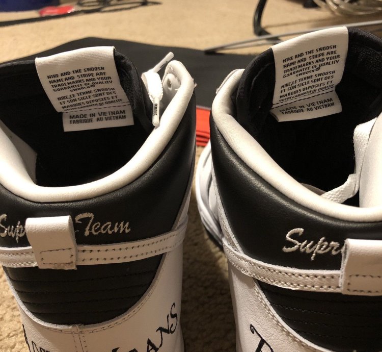 Supreme Nike Stormtrooper Dunks