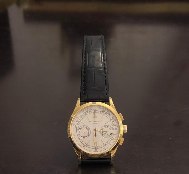 Patek Philippe Chronograph First Hand The Owner Used It Only Few Times