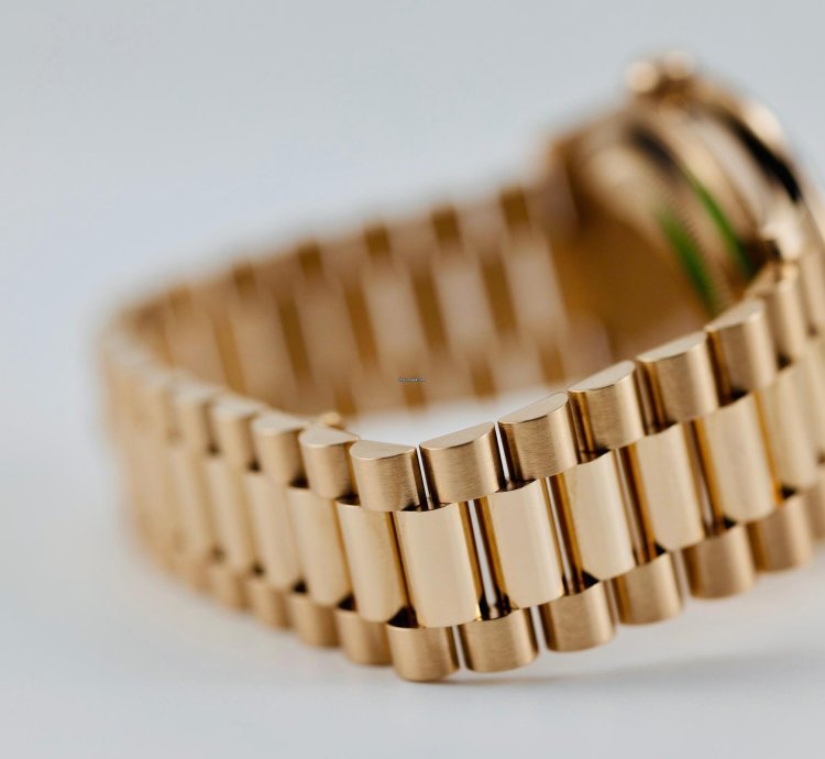 Rolex Day-date 40 2023 Day Date 40 Rbr Rose Gold Olive Anniversary Dial 228345rbr