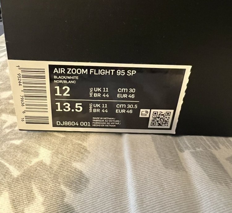 Supreme Nike Zoom Air Flight 95