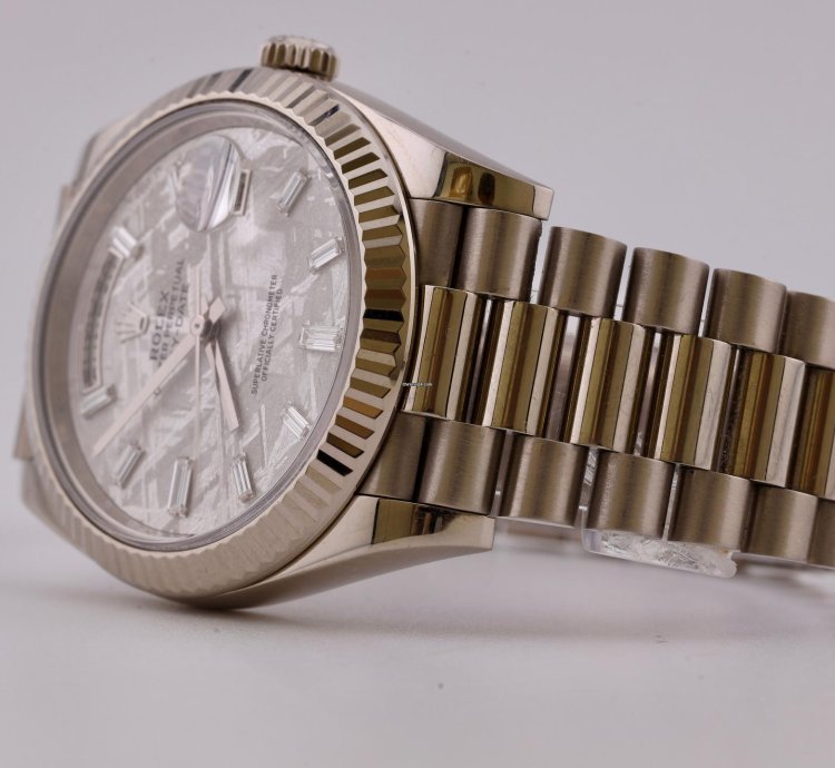 Rolex Day-date 40 2023 Day Date 40 White Gold Meteorite 228239
