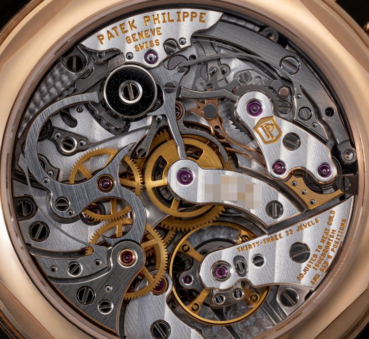 Patek Philippe Chronograph In Rose Gold With Black Dial And Breguet Numerals