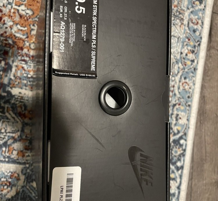 Supreme Nike Zoom Streak Spectrum Plus Size 9 5