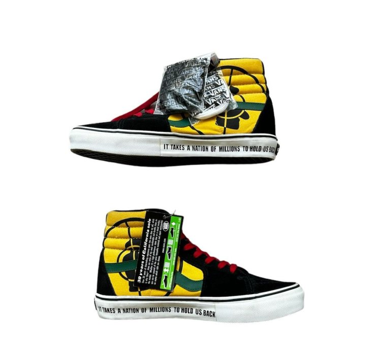 Supreme Public Enemy Vans Sk8-hi