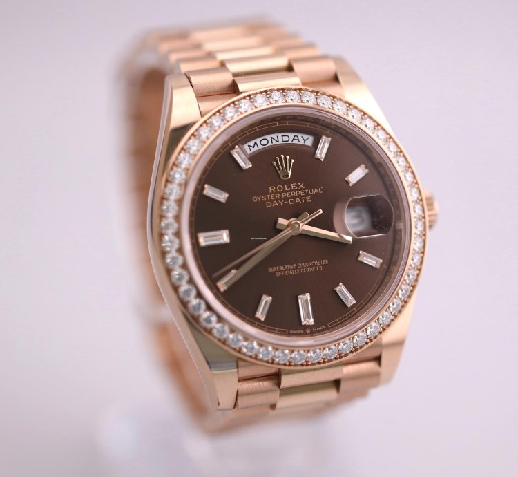 Rolex Day-date 40 2023 Day-date 40 Rbr Chocolate Baguette Dial 228345rbr