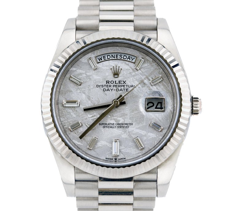 Rolex Day-date 40 2023 Day-date 40 White Gold Metiorite Dial 228239