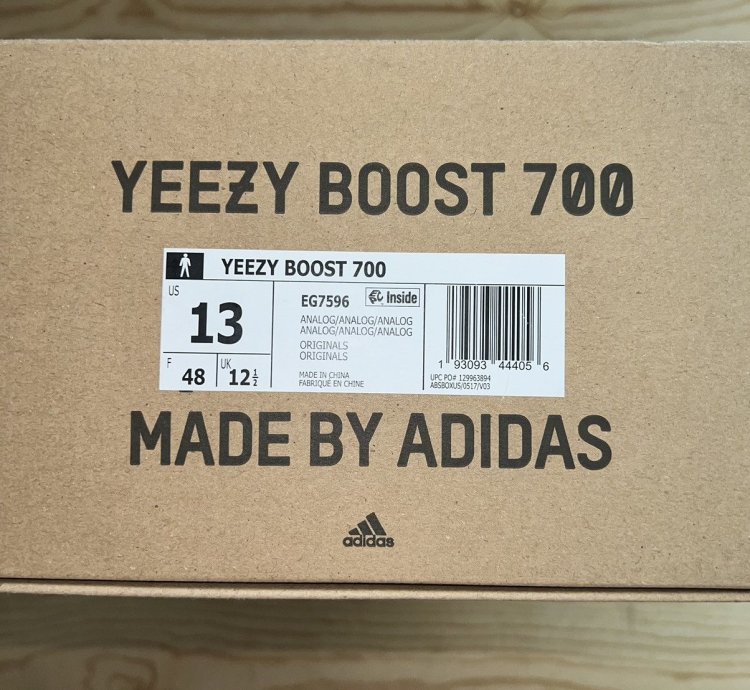 Adidas Yeezy Boost 700 Analog Size 13 New