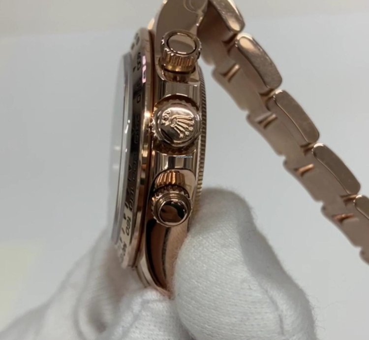 Rolex Daytona 40mm Rose Gold - Pink Diamond Dial - Oyster Bracelet 116505