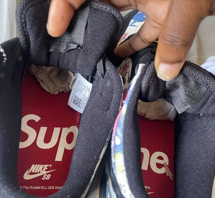 Supreme Rammellzee Nike Sb Dunk Low