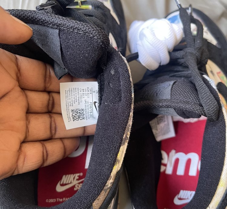 Supreme Rammellzee Nike Sb Dunk Low