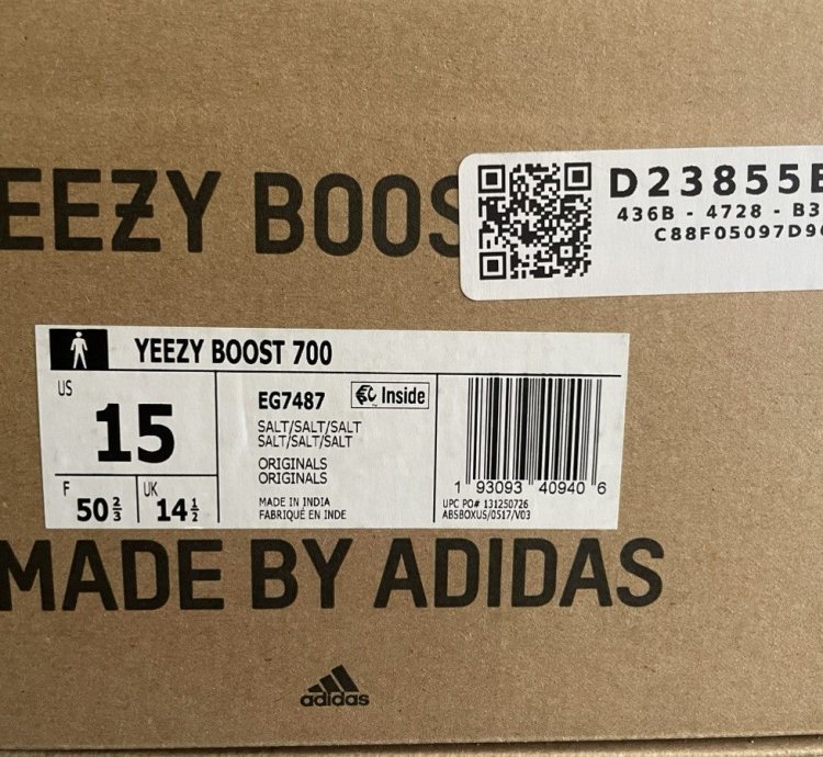 Adidas Yeezy Boost 700 Salt 2019 2023