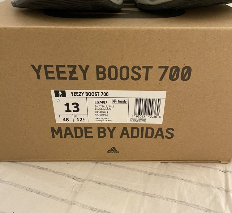 Adidas Yeezy Boost 700 Salt Brand New