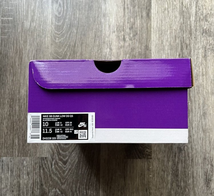 Supreme Sb Dunk Low Barkroot Brown - Us 10