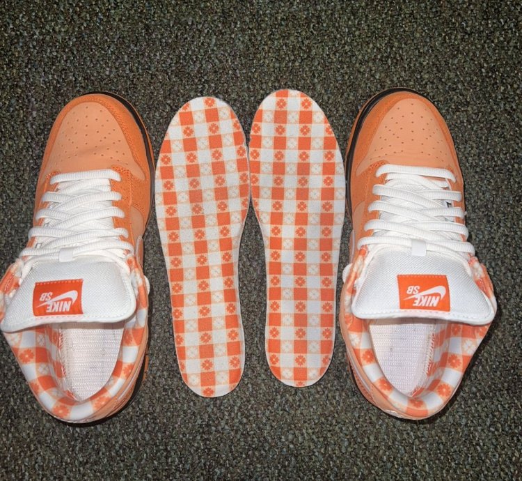 Size 10 - Nike Sb Dunk Concepts Orange Lobster Dunk