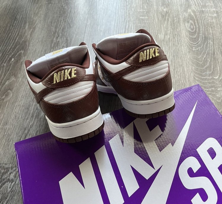 Supreme Sb Dunk Low Barkroot Brown - Us 10