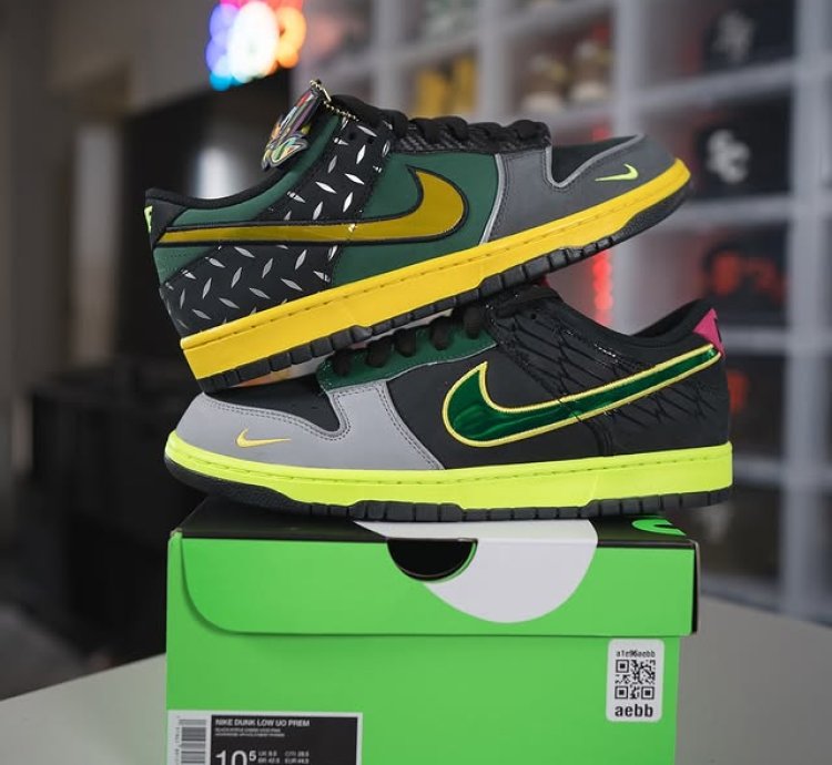 Nike Dunk Low What The Duck Home University Of Oregon Pe