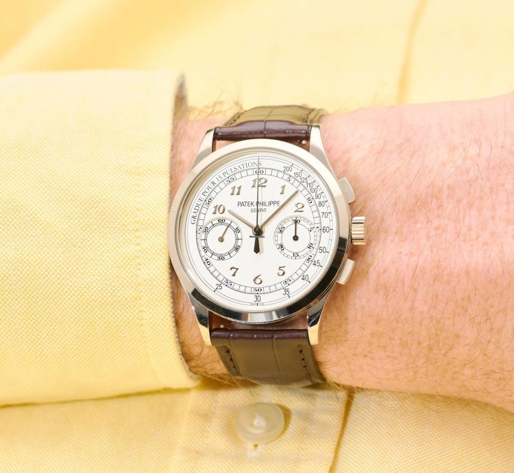 Patek Philippe Chronograph Pulsations 5170g-001 2014 Box And Papers