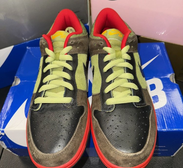 Size 10 5 - Nike Dunk Premium Sb Low Asparagus - 313170-302