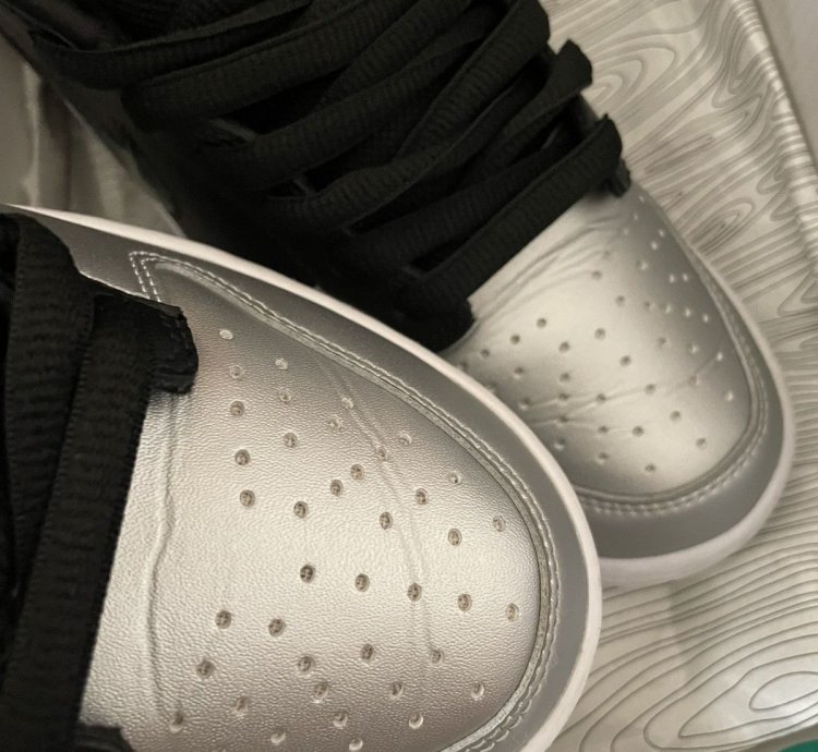 Supreme Sb Dunk Low Metallic Silver Jewel 8