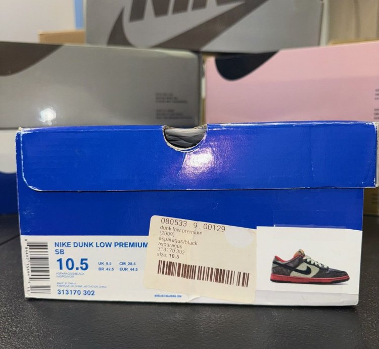 Size 10 5 - Nike Dunk Premium Sb Low Asparagus - 313170-302