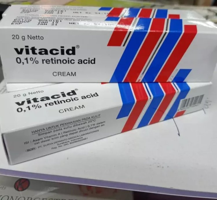 Vitacid Tretinoin 01 Cream