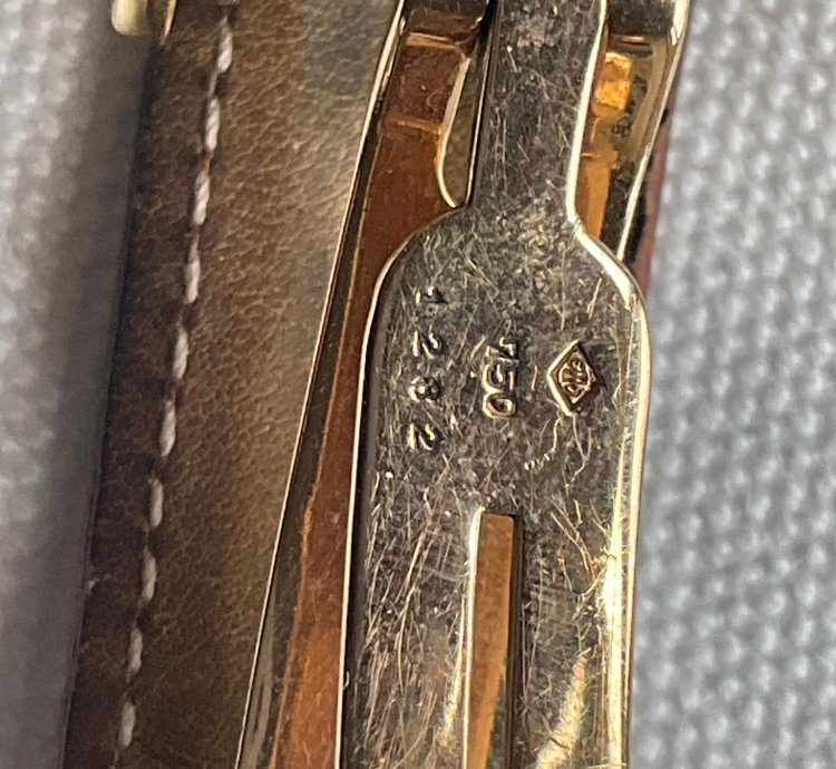 Patek Philippe Chronograph Ref 130 Raro Por Tener Agujas Negras Habitualmente De Oro