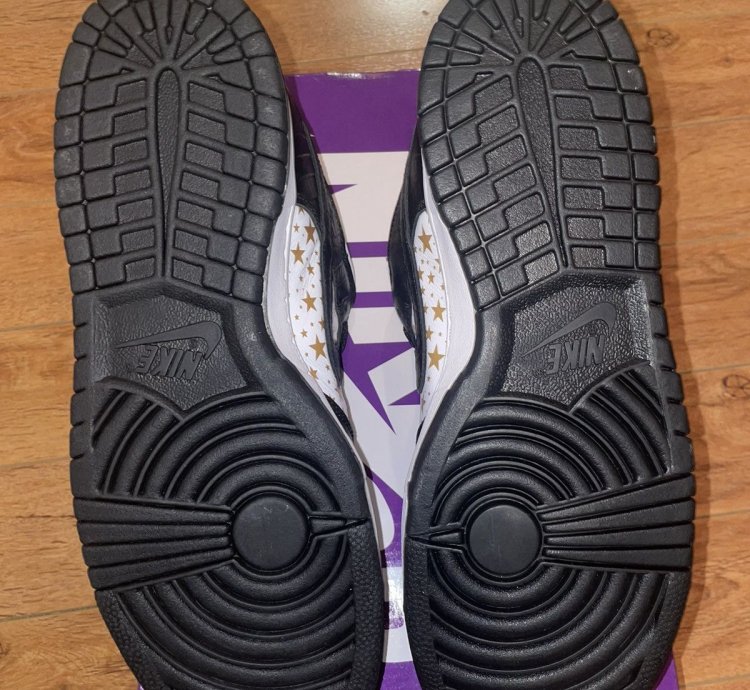 Supreme Sb Dunk Low Stars black