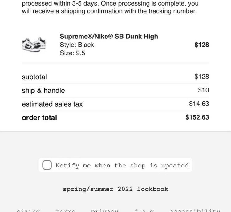 Supreme Sb High Dunks