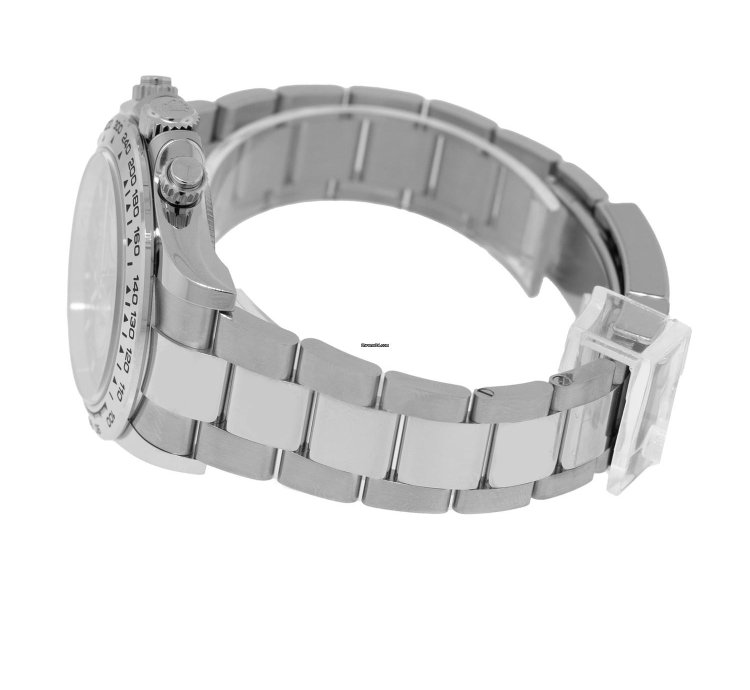 Rolex Daytona 40mm White Gold Black Index Dial White Gold Bezel 126509