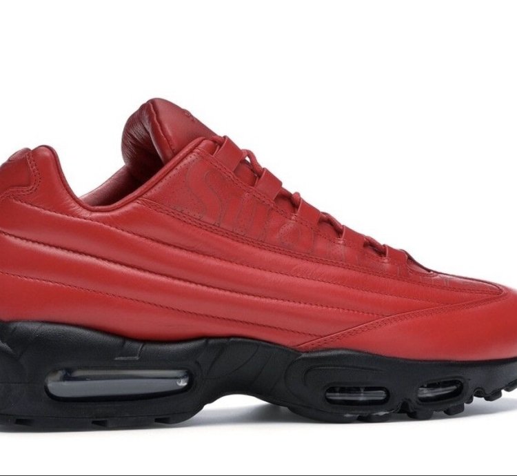 Supreme Swarovski Air Max 95 Lux Gym Red 2019