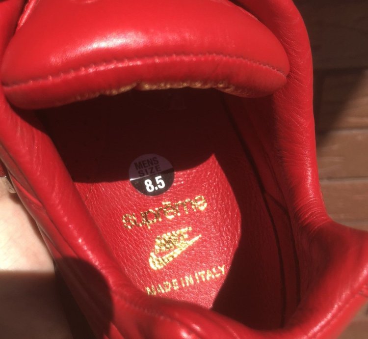Supreme Swarovski Air Max 95 Lux Gym Red 2019