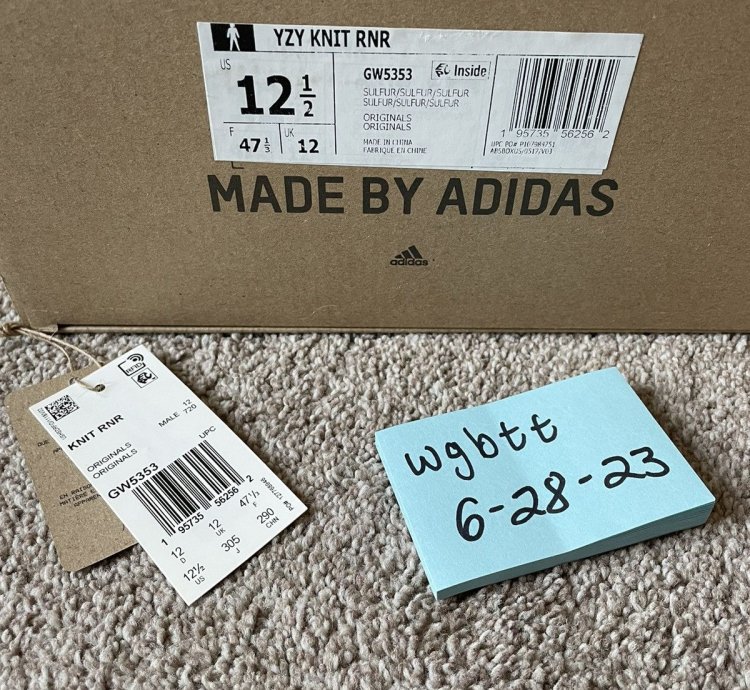 Adidas Yzy Knit Rnr