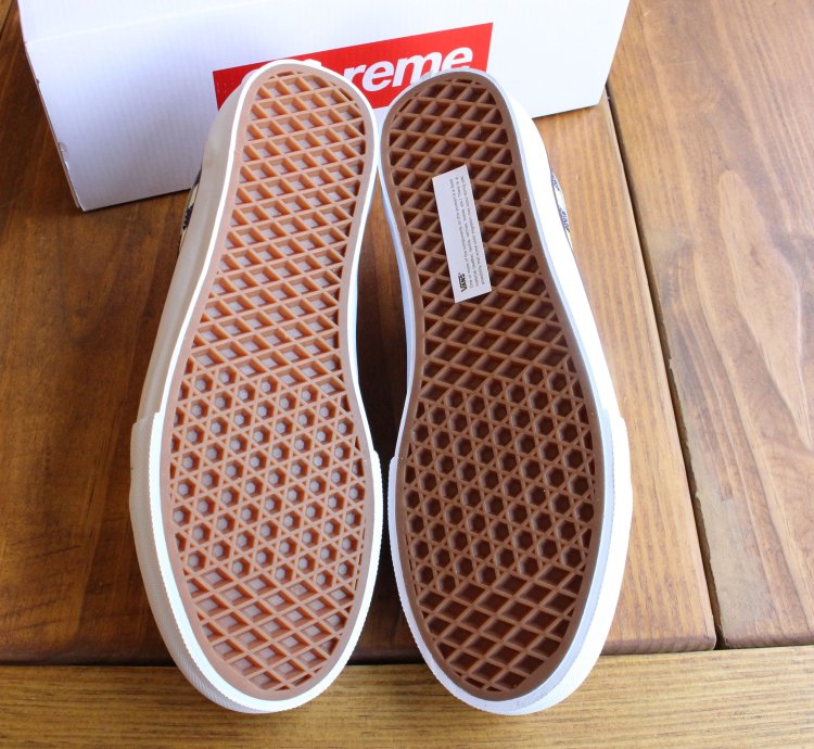 Supreme Swarovski Purple Vans