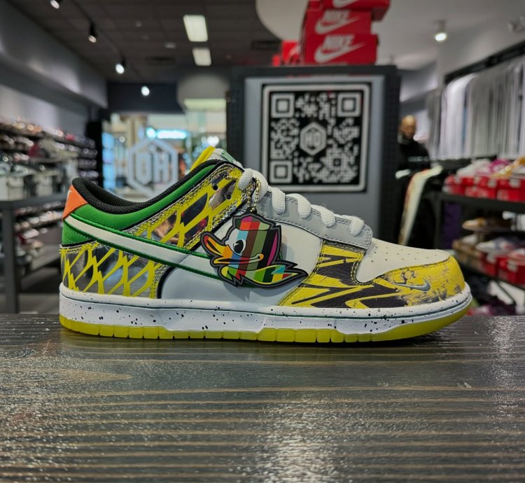 Nike Dunk Low What The Duck Away University Of Oregon Pe