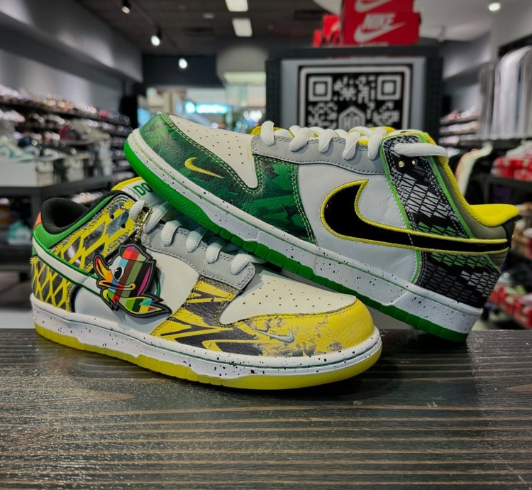Nike Dunk Low What The Duck Away University Of Oregon Pe
