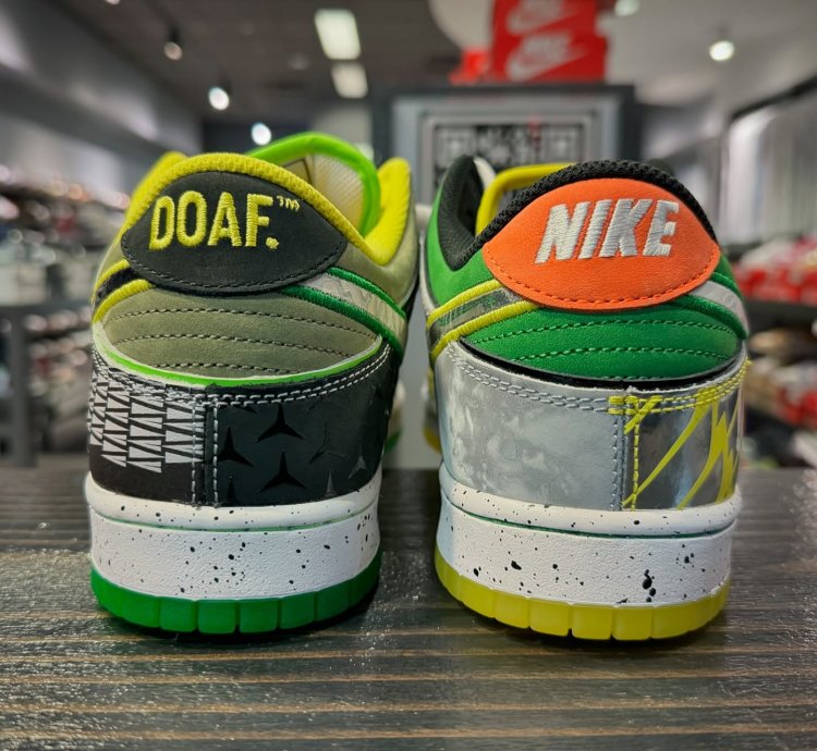 Nike Dunk Low What The Duck Away University Of Oregon Pe