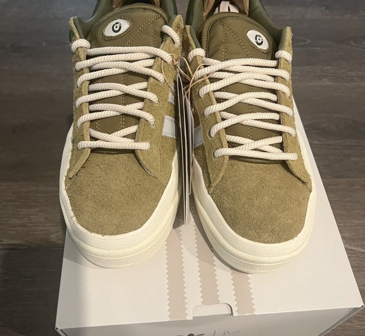 Bad Bunny Adidas Campus Moss Green