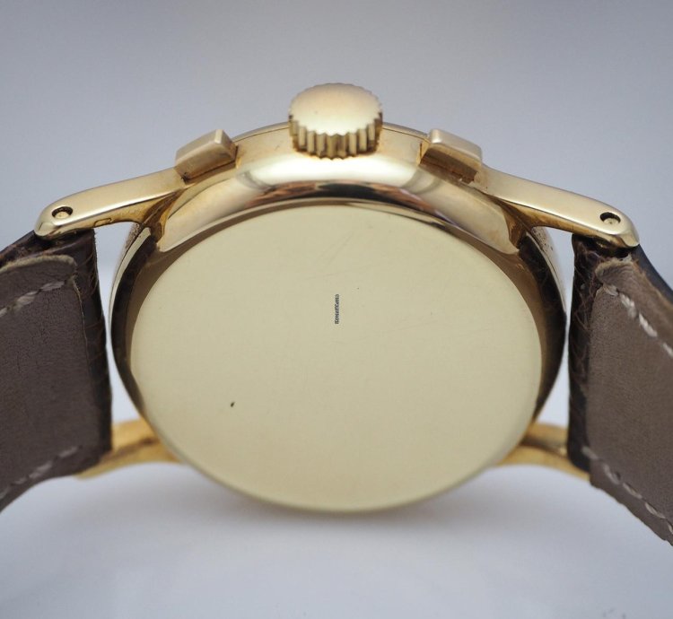Patek Philippe Chronograph Ref Cal 130 Gold 18k 750 From 1950