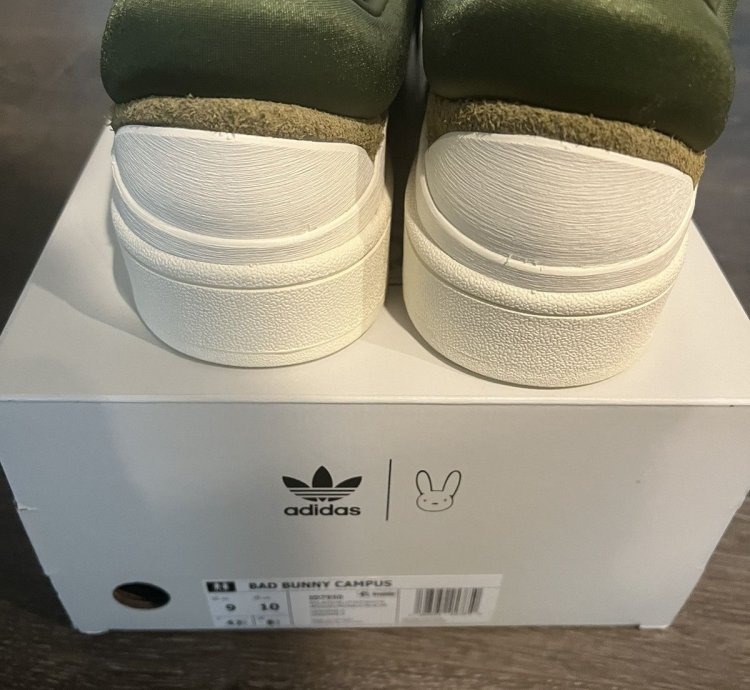 Bad Bunny Adidas Campus Moss Green