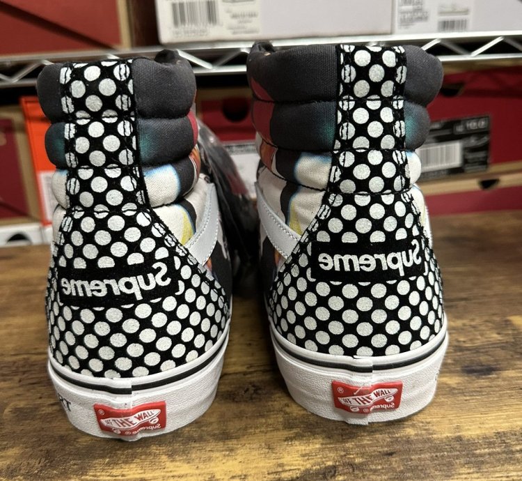 Supreme Vans Cdg Harold Hunter Sk8-hi
