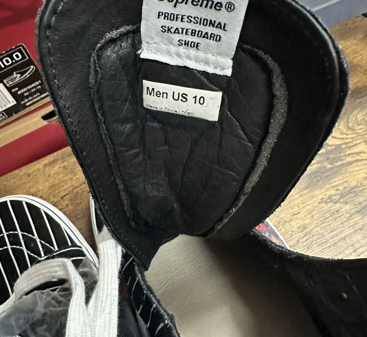 Supreme Vans Cdg Harold Hunter Sk8-hi