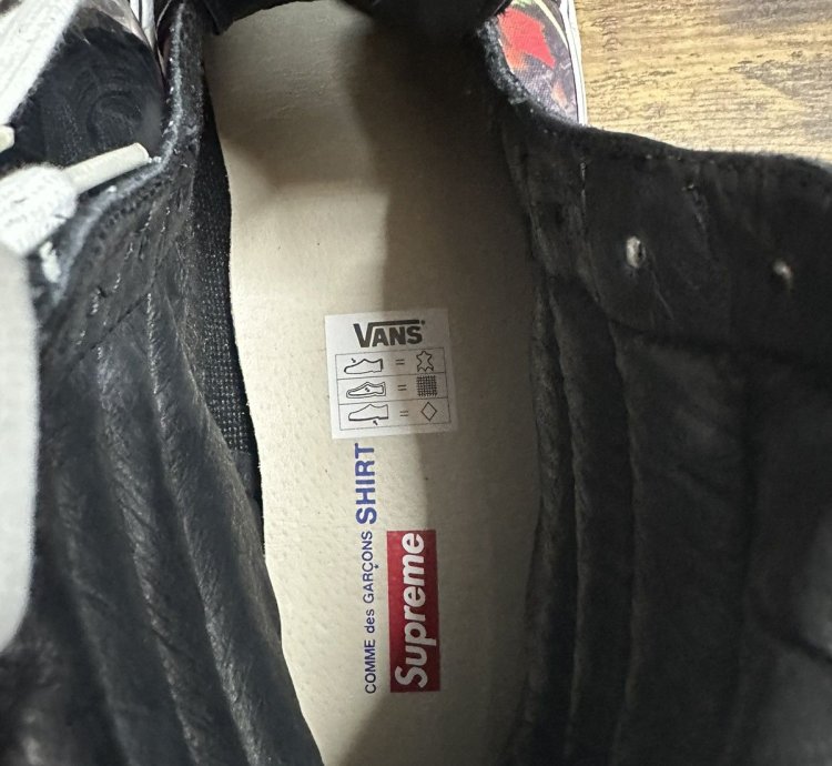 Supreme Vans Cdg Harold Hunter Sk8-hi