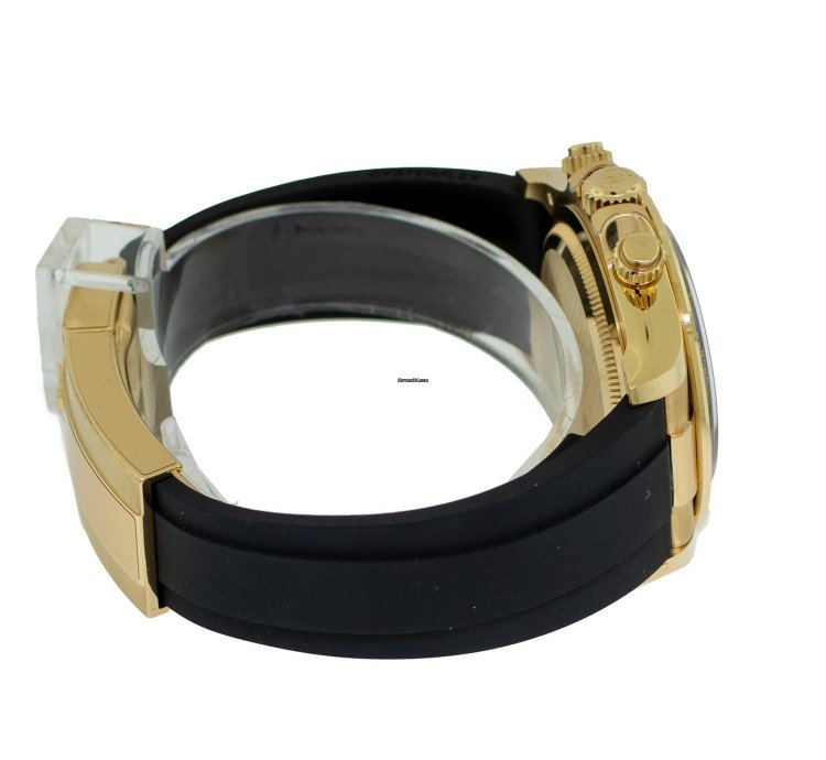 Rolex Daytona 40mm Yellow Gold Black Dial Black Bezel Paul Newman 126518