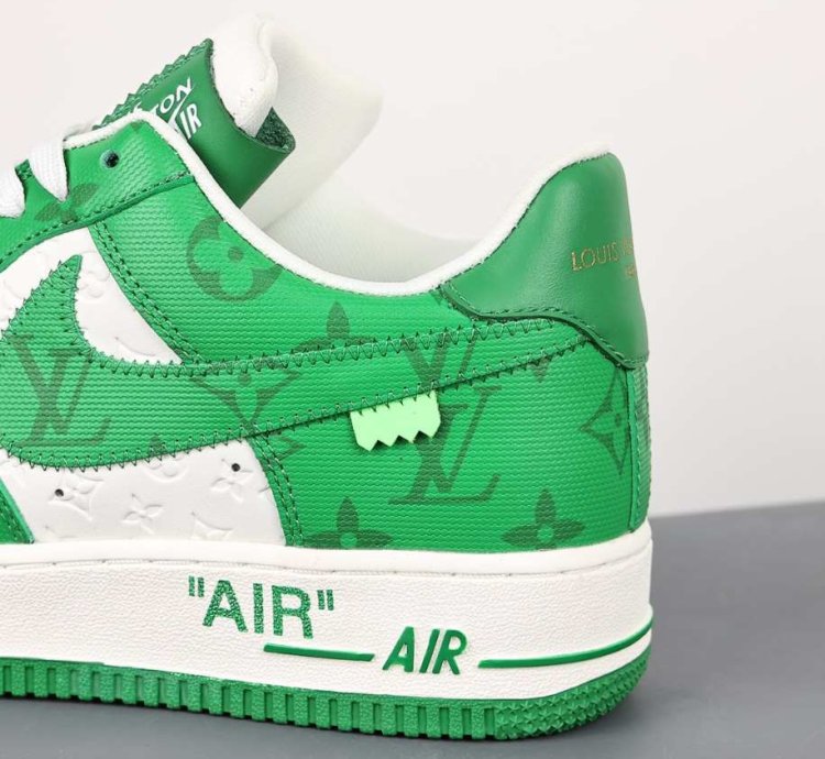 Air Force 1 Low By Virgil Abloh Green
