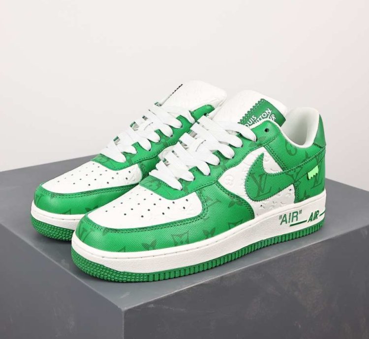 Air Force 1 Low By Virgil Abloh Green