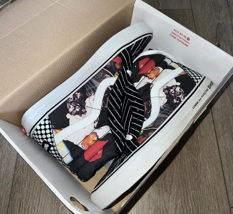 Supreme Vans Cdg Sk8-hi